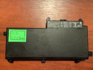 Акумулятор HP CI03XL Знос: 16% 640 G2, 645 G2, 650 G2, 655 G2 (2889)