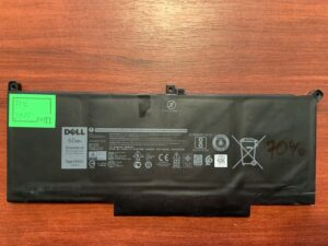 Акумулятор DELL F3YGT Знос: 71% DELL Latitude 7280, 7290, 7380, 7390, 7480, 7490, E7280, E7290, E7380, E7480 (2975)