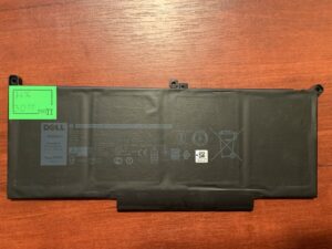 Акумулятор DELL F3YGT Знос: 76% DELL Latitude 7280, 7290, 7380, 7390, 7480, 7490, E7280, E7290, E7380, E7480 (3011)