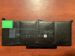 Акумулятор DELL F3YGT Знос: 36% DELL Latitude 7280, 7290, 7380, 7390, 7480, 7490, E7280, E7290, E7380, E7480 (3013)