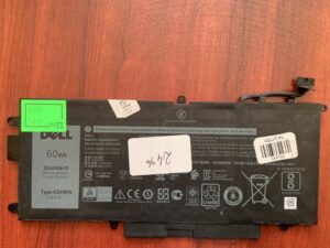 Акумулятор DELL K5XWW Знос: 76% (Latitude 5285, 5289, L3180, 7390 2-in-1) (3034)