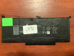 Акумулятор DELL F3YGT Знос: 75% DELL Latitude 7280, 7290, 7380, 7390, 7480, 7490, E7280, E7290, E7380, E7480 (3106)