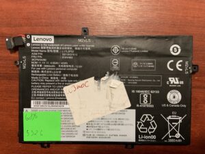 Акумулятор LENOVO L17L3P52 Знос: 68% L490 L580 L590 E485 E490 E590 L14 Gen 1 (3326)