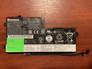 Акумулятор LENOVO 45N1112 Знос: 26% T440S T440 T450 T450s T460 X240 X240S X250 X250S X260 S440 S540 (3482)