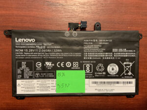 Акумулятор LENOVO SB10L84122 Знос: 15% Lenovo T570 T580 P51S P52S (3542)