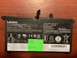 Акумулятор LENOVO SB10L84122 Знос: 18% Lenovo T570 T580 P51S P52S (3547)