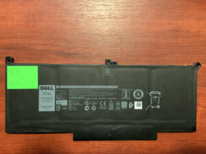 Акумулятор  DELL F3YGT Знос: 72% DELL Latitude 7280, 7290, 7380, 7390, 7480, 7490, E7280, E7290, E7380, E7480 (3556)