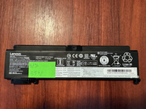 Акумулятор Оригінальний LENOVO SB10J79003 Знос: 48% Lenovo ThinkPad T460S T470S коротка!! (5302)