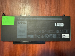 Акумулятор Оригінальний! DELL 6MT4T Знос: 72% DELL Latitude 14 E5470, E5570, E5450, Precision M3510