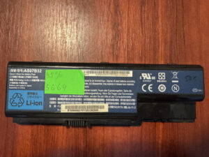 Акумулятор Оригінальний! ACER AS07B32 Знос: 45%  ACER Aspire 5230 5530 5520 5200 5300 5315 5700 5710 (5664)