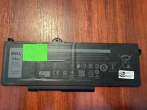 Акумулятор Оригінальний! DELL GRT01 Знос: 65% Dell Latitude 5421 5431 5531 5521 Precision 3470 3571 3561 Alienware m17 R5 (5745)