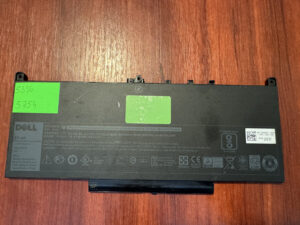 Акумулятор Оригінальний! DELL J60J5 Знос: 53% Dell Latitude E7260, E7270, E7470 (J60J5 R1V85 MC34Y 242WD) (B5754)
