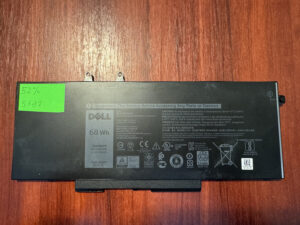 Акумулятор Оригінальний! DELL 3HWPP Знос: 52% Latitude 5401 5501 5411 5410 5511 3541 (5787)