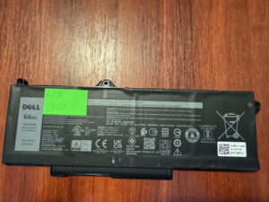 Акумулятор Оригінальний! DELL GRT01 Знос: 68% Dell Latitude 5421 5431 5531 5521 Precision 3470 3571 3561 Alienware m17 R5 (5807)
