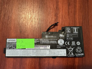 Акумулятор Оригінальний! LENOVO SB10K97577 Знос: 44% ThinkPad T470, T480, A475, A485, A285 (5831)