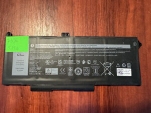Акумулятор Оригінальний! DELL RJ40G Знос: 76% Latitude 14 5420 / 15 5520 / Precision 15 3560 (5841)