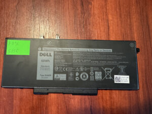 Акумулятор Оригінальний DELL 3HWPP Знос: 77% Latitude 5401 5501 5411 5410 5511 3541 (5856)
