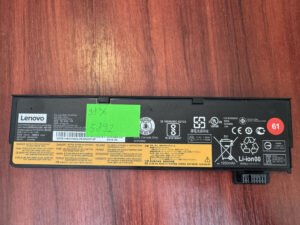 Акумулятор Оригінальний! LENOVO SB10K97580 Знос: 98% Lenovo ThinkPad T470 T480 A475 A485 T570 T580 P51S P52S TP25 (5892)