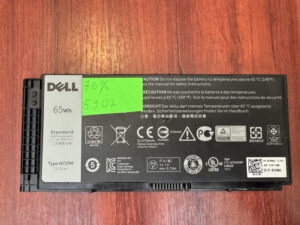 Акумулятор Оригінальний! DELL N71FM Знос: 76% Dell Precision M6600 M6700 M6800 M4600 M4700 M4800 (5907)